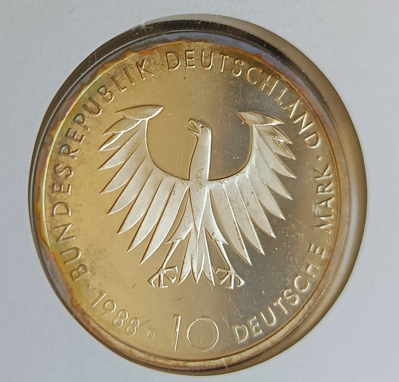 Alle Münzen: Numisbrief Arthur Schoppenhauer mit 10 DM Silber ab 1 Fr. – Gebraucht aus Luzern von Vreneli_1 1