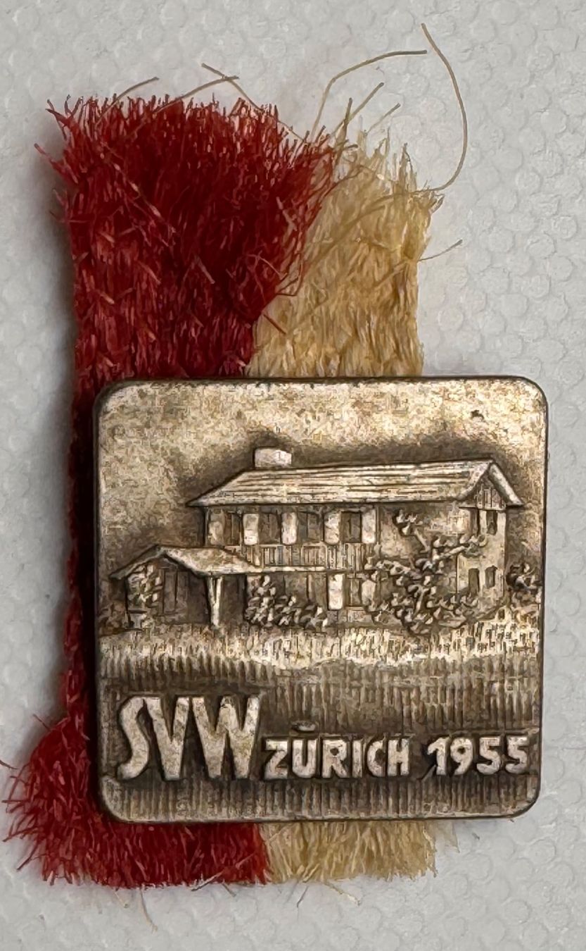Placchette & Badge: Abzeichen, "SVW ZÜRICH 1955" – Usato da Andwil SG venduto da Ariisa1234