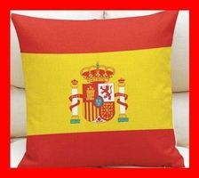 Kissenbezug Spanien Spain Leinen 45 x 45 Barcelona Madrid