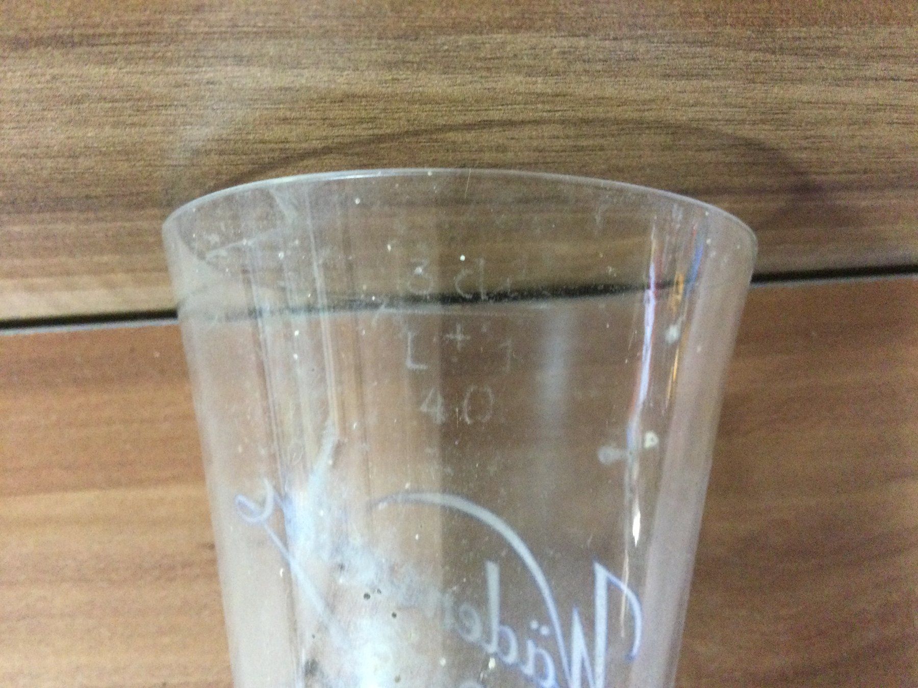 Bottiglie: Antikes Bierglas Wädenswiler Ur-Hell von 1940 – Usato da Wangen SZ venduto da kuriosum12 3