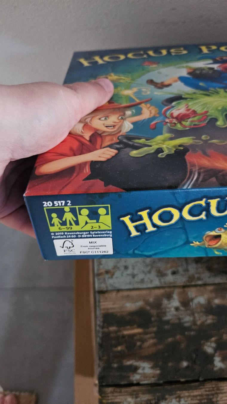 Ravensburger Giochi: Gioco da tavolo Hocus Pocus Ravensburger – Usato da Melano venduto da H-Sara 1
