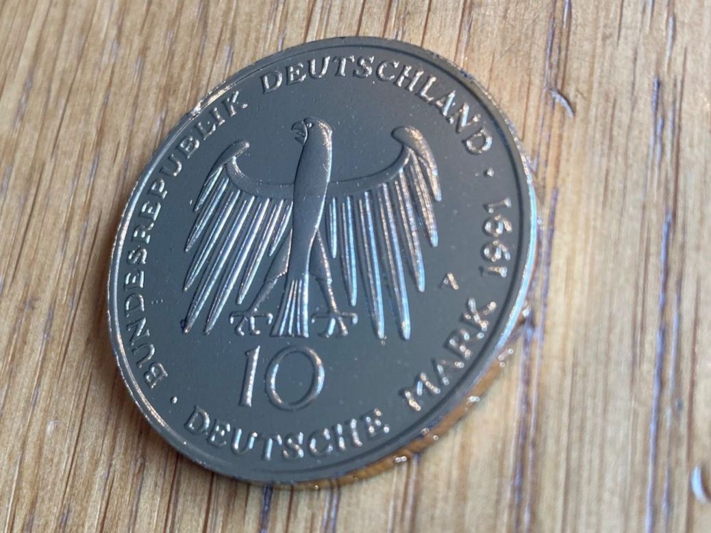 Tutti le monete: Gedenkprägung: Fall der Berliner Mauer - Deutsche Einheit – Usato da Edlibach venduto da RUW19 1