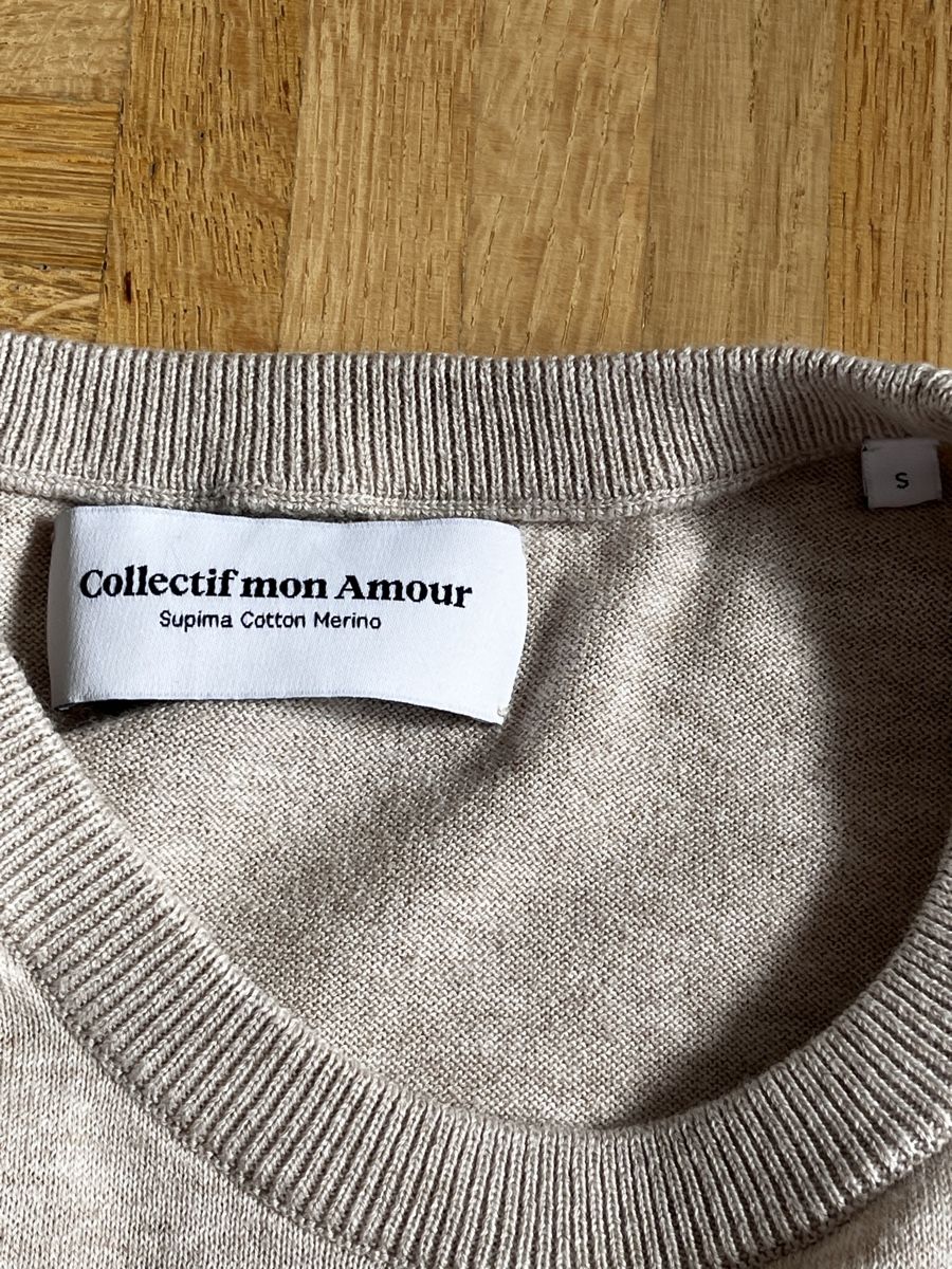 Collectif Mon Amour Maglioni & Felpe: Pullover Collectif mon Amour beige Grösse S – Usato da Zürich venduto da Kleanthy 2