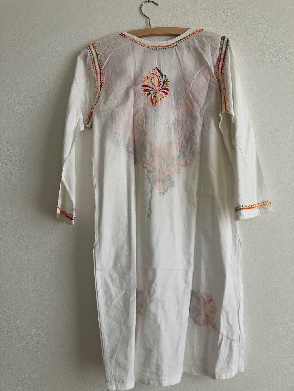 Tuniken: Gestickte Tunique, Grösse S, aus Baumwolle – Gebraucht aus Zürich von Janakpur 1
