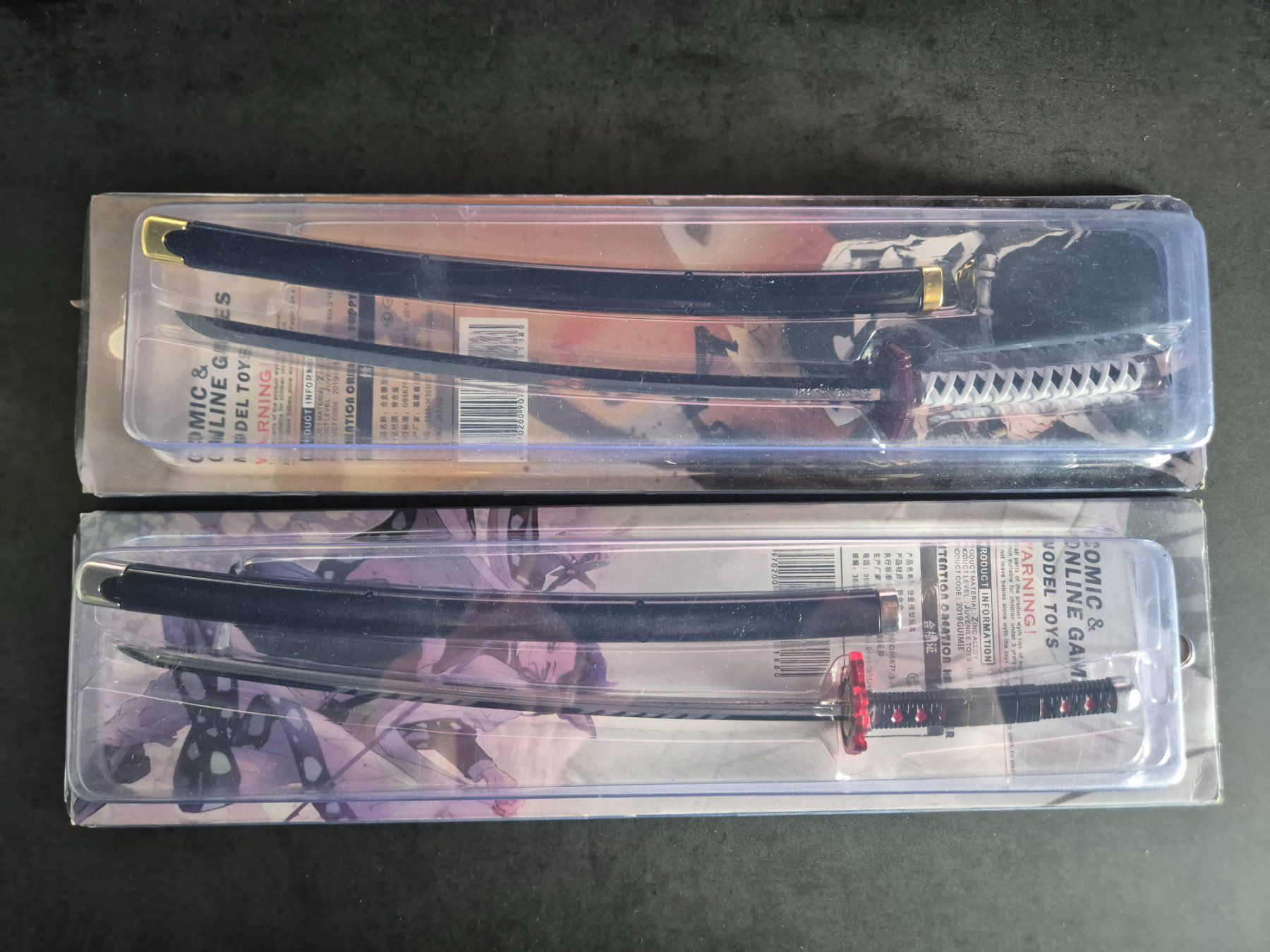 Arte internazionale: Katana Samurai Schwert 23cm - 2er Set – Usato da Boll venduto da Marquee 1