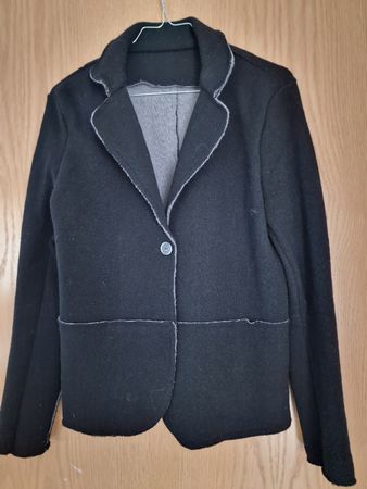 Wollblazer schwarz