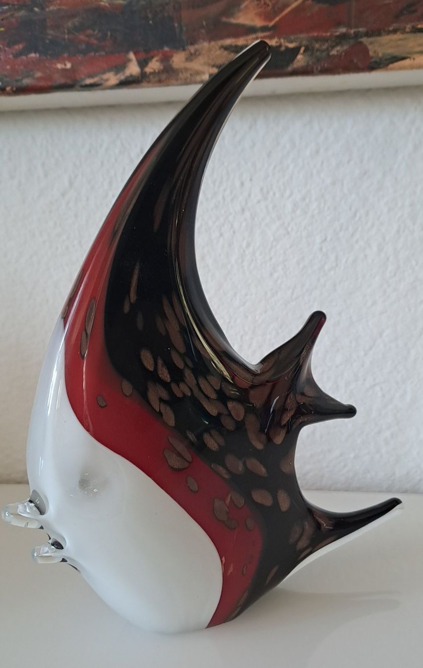 Murano Statuette: Wunderschöner Fisch aus Muranoglas – Usato da Wallisellen venduto da monbijoux009 1