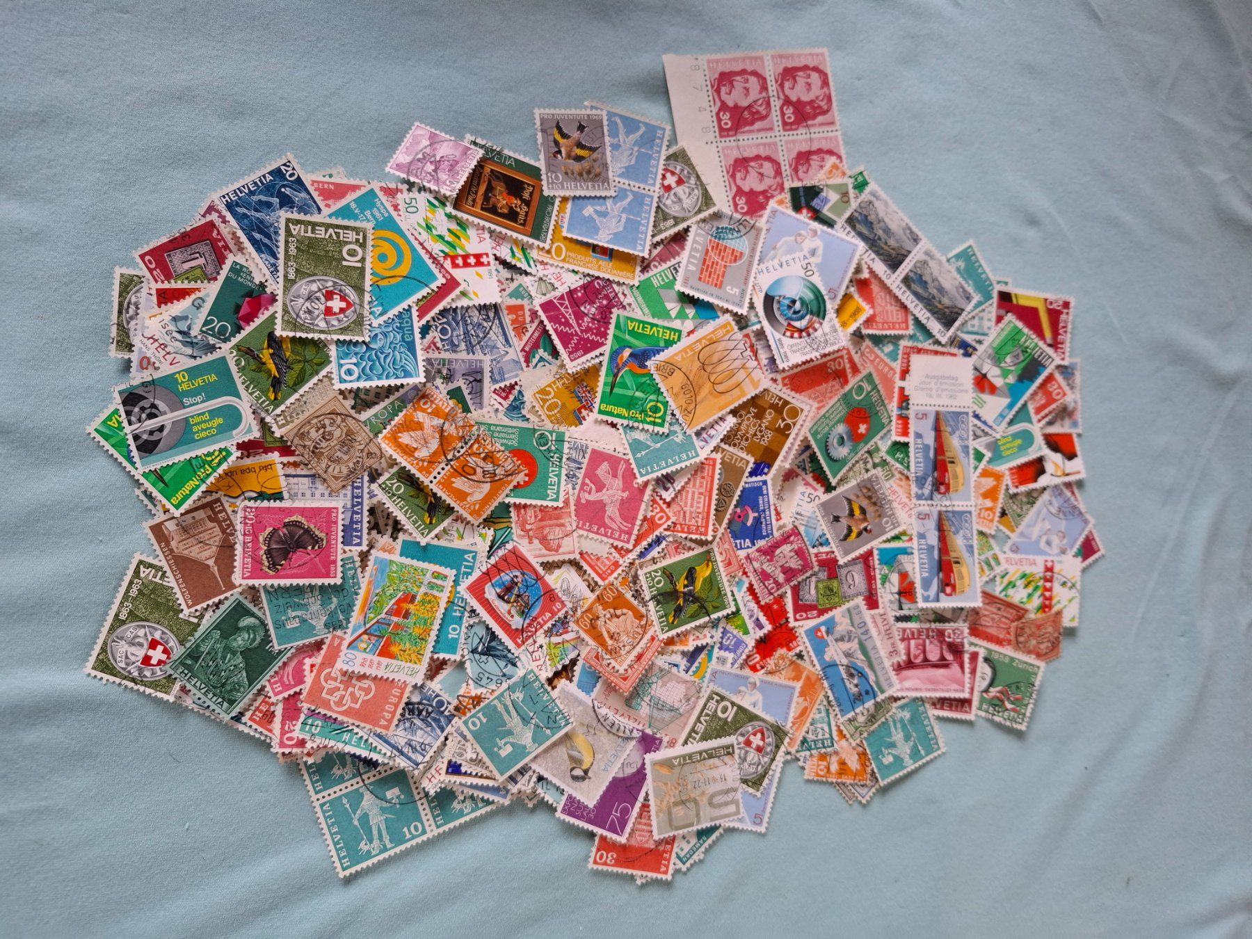 Tous les timbres: Briefmarken Schweiz papierlos – D'occasion à kreuzlingen par norgeire73