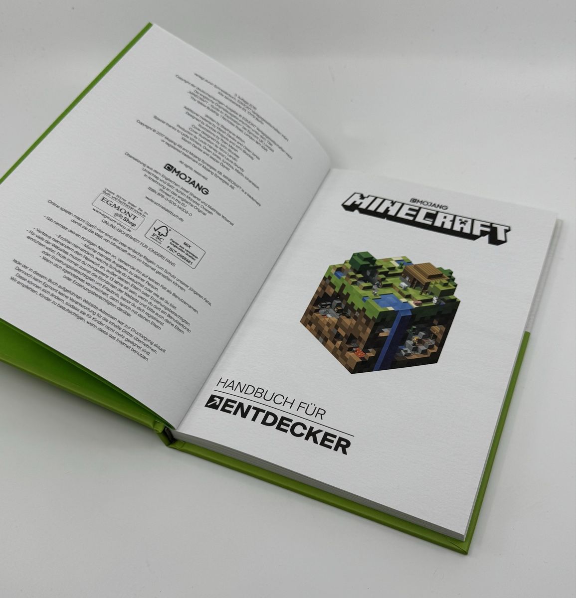 Libri: Minecraft Handbuch (wie Neu) – Nuovo (secondo la descrizione) da Herisau venduto da Seyashop1 2