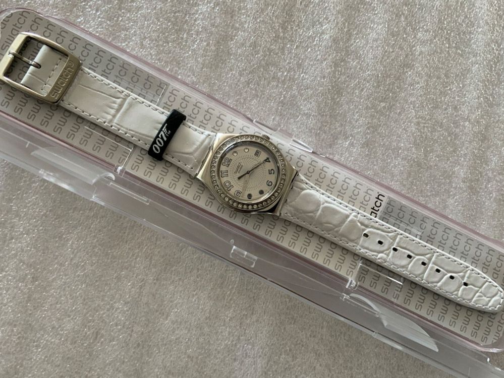 Swatch Montres: Swatch 007 WINT + KIDD / DIAMONDS ARE FOREVER - ungetragen – Neuf avec emballage d'origine à Wettswil par rotonda 6