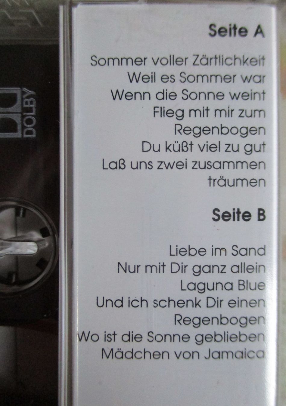 Kompaktkassetten: Sommer - Sonne - Cabriolet / Musik Kassette – Gebraucht aus Flumenthal von novbra 1