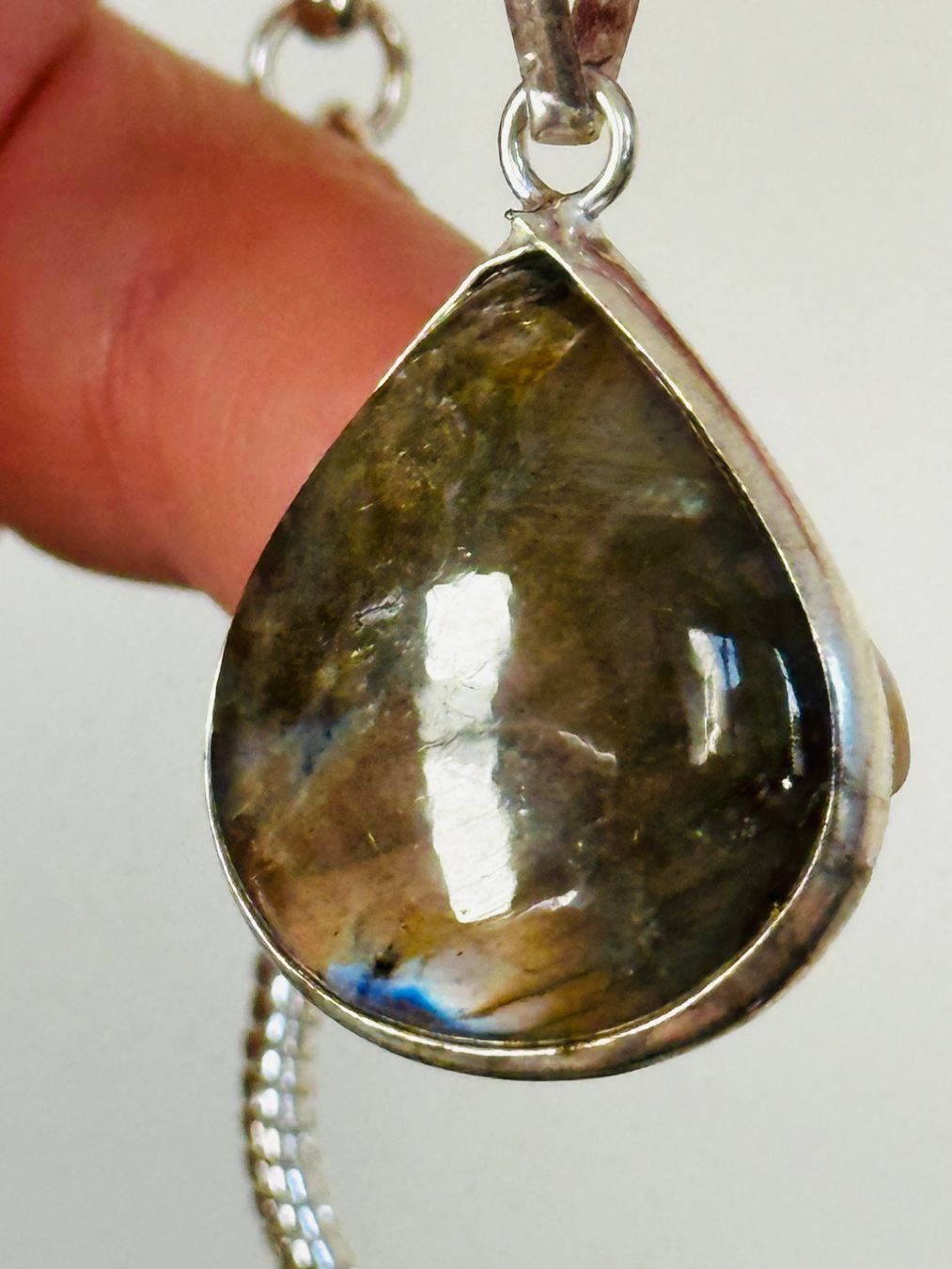 Catenine: Labradorite Gemstone Handmade Jewelry necklace – Nuovo e nell'imballaggio originale da Genève venduto da AGBERG 6