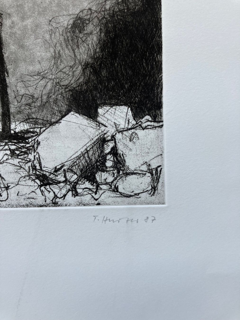 Grafica & Litografie: Lithographie von Theo Hurter – Usato da Winterthur venduto da Barunggeli 3