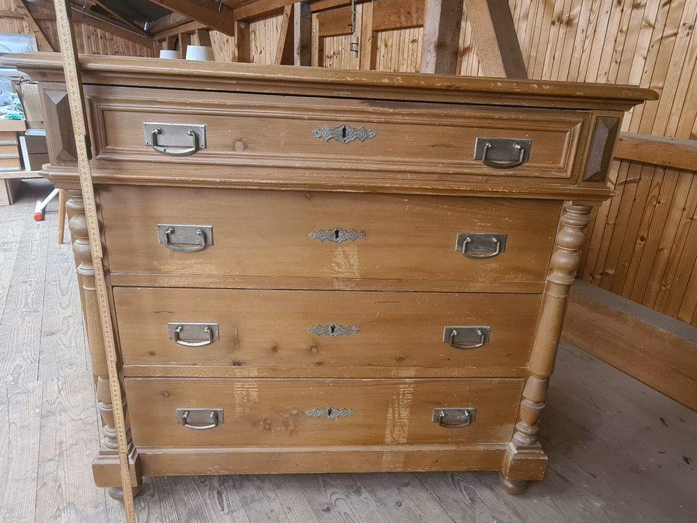 Kommode antik zum aufbereiten, Holz Möbel Antiquitäten (Gebraucht) in ...
