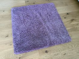 Teppich lila 1 x 1 Meter