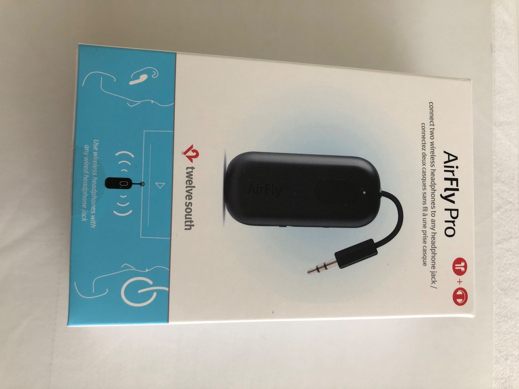 Laufwerke & Adapter: Air Fly Pro 3.5mm Aux Bluetooth Adapter – Neu (gemäss Beschreibung) aus Rossrüti von