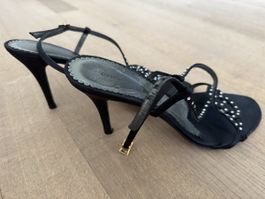 Damenschuhe Christian Rossi Grösse 39 schwarz mit Steinen