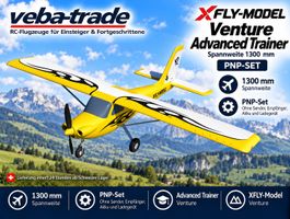 Venture Advanced Trainer, Spw 1300mm, PNP-Set von XFLY-Model