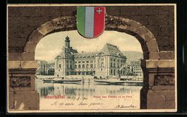 Neuchâtel, Hotel des Postes et le Port
