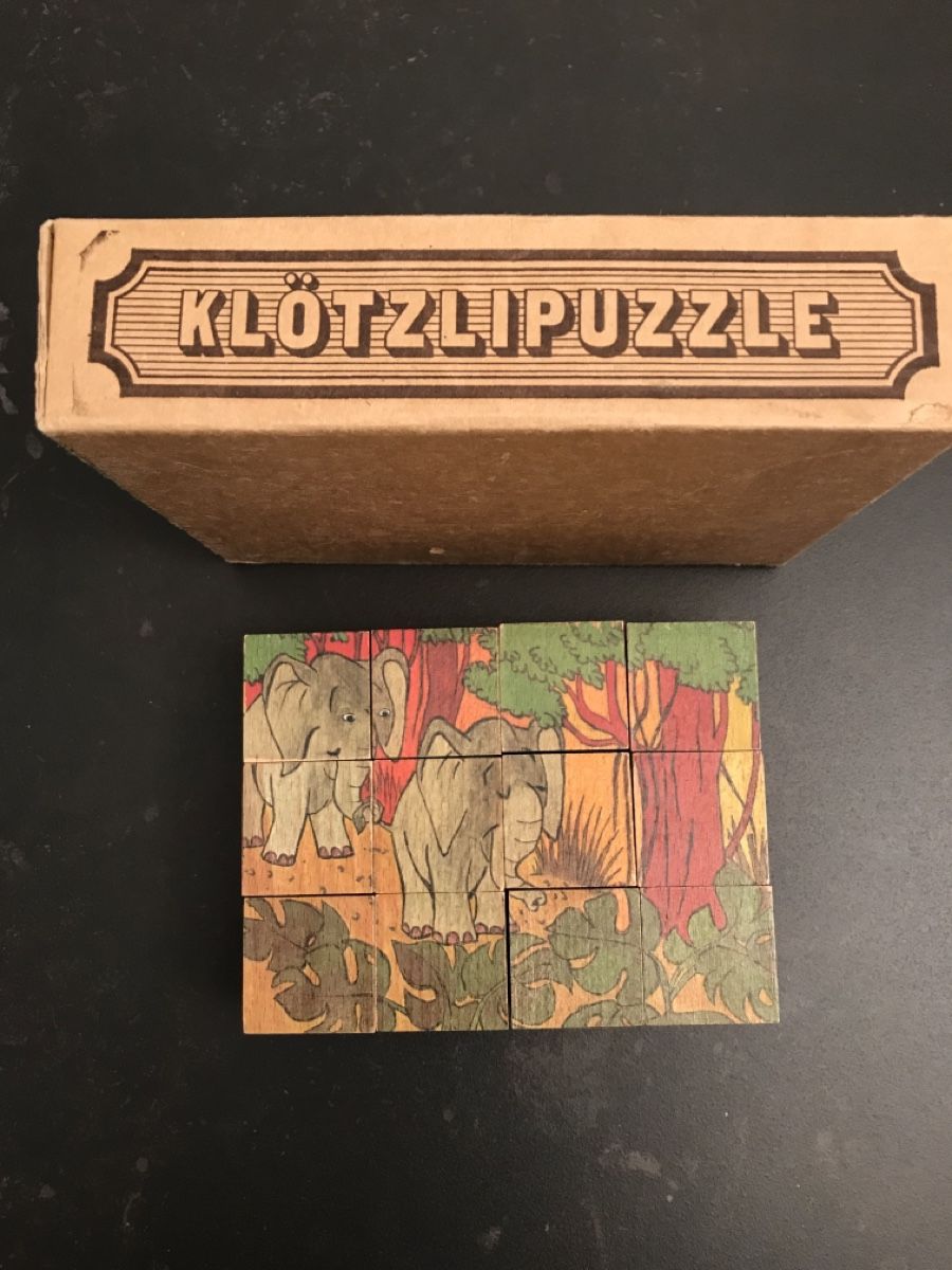 Puzzle: Holz Klötzli. Puzzle – Usato da Buonas venduto da eluthi48