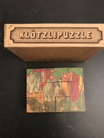 Holz Klötzli. Puzzle