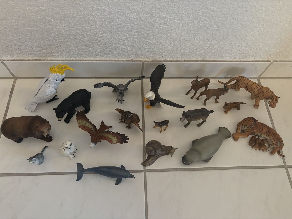 Bullyland Statuette: Diverse Tiere Papo Bully Schleich – Usato da Uetikon am See venduto da Winnieclaudia 4