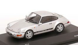 Porsche 911 / 964 RS 1992 silber met./ Decor 1:43 von Solido