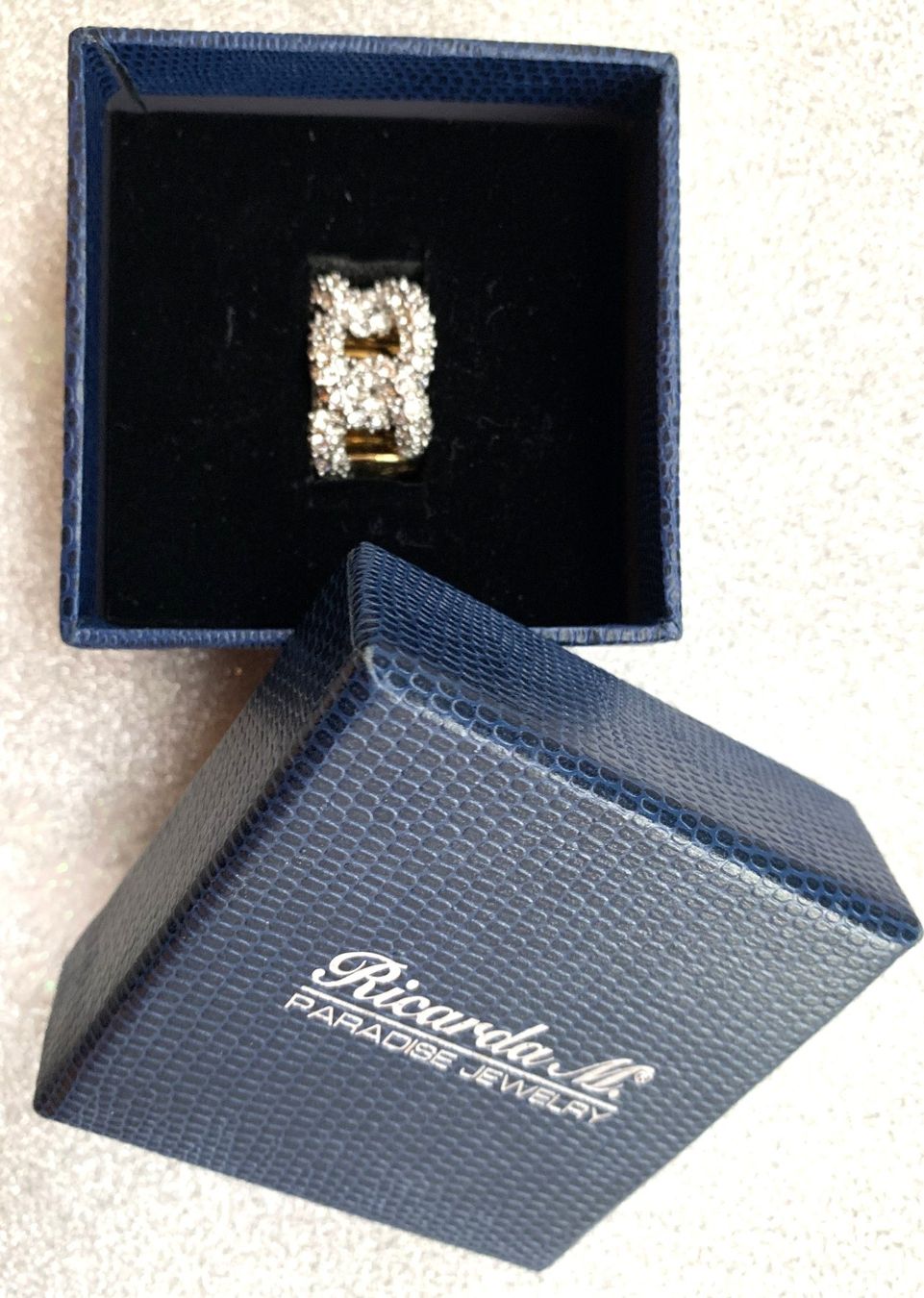 Ringe: ✨✨ ** Statement-Ring Zirkonia/vergoldet ** – Gebraucht aus Starrkirch-Wil von Evelyne222 3