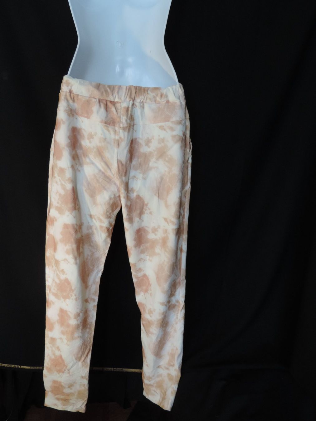 Hosen: pantalon stretch rose brun blanc – Gebraucht aus Genève von Axelle333 5