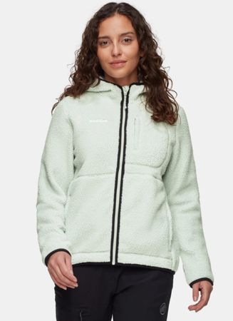 Mammut Fleece Jacke Damen Gr. M mint