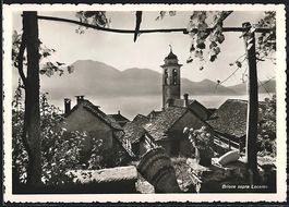 Brione sopra Locarno, Blick von einer Te