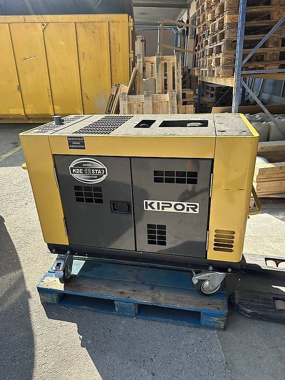 Generatori di corrente: Diesel Generator Stromerzeuger KIPOR KDE12STA3 10.5kVA – Usato da Gebenstorf venduto da Suisse1956