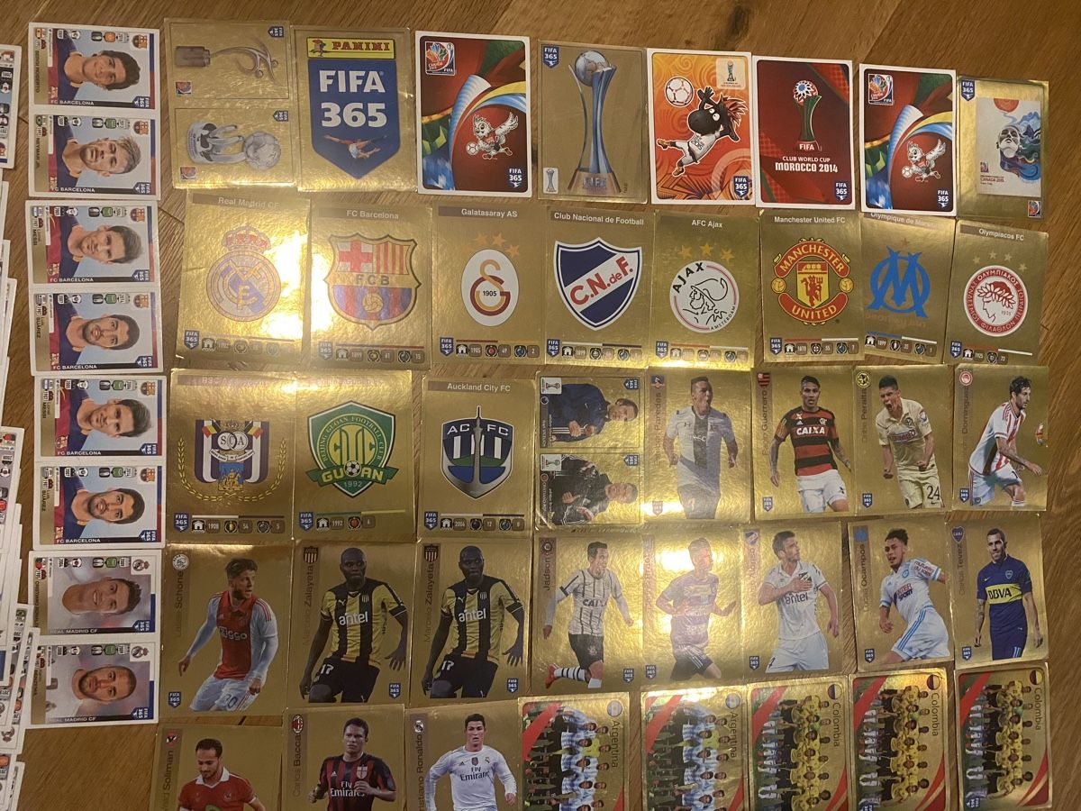Panini Sammelbilder & Trading cards: Panini FIFA 365 2016 Sammlung: Messi, Ronaldo, Neymar – Gebraucht aus Uznach von fad_5fwc 2