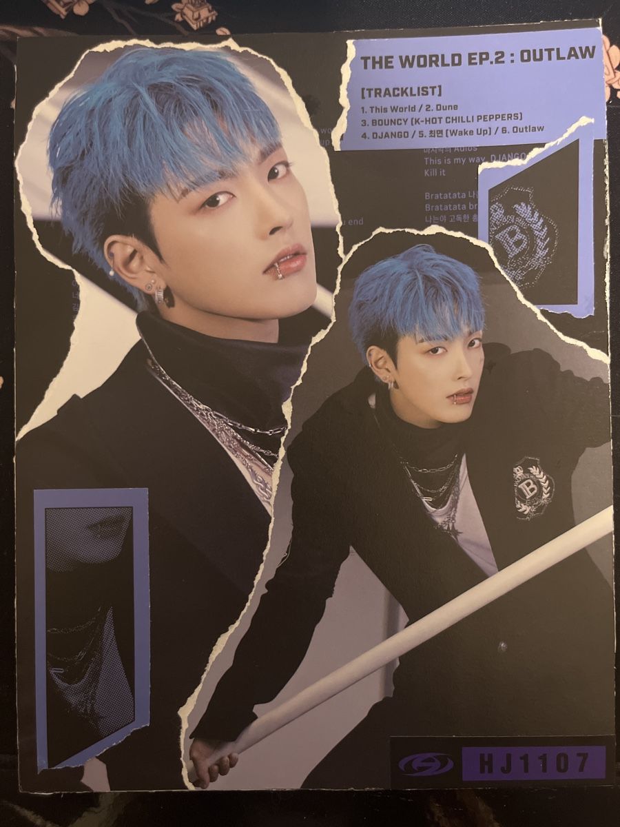 Carte collezionabili: Ateez Hongjoong Outlaw binder page – Nuovo (secondo la descrizione) da Urtenen-Schönbühl venduto da Mingyeonshi