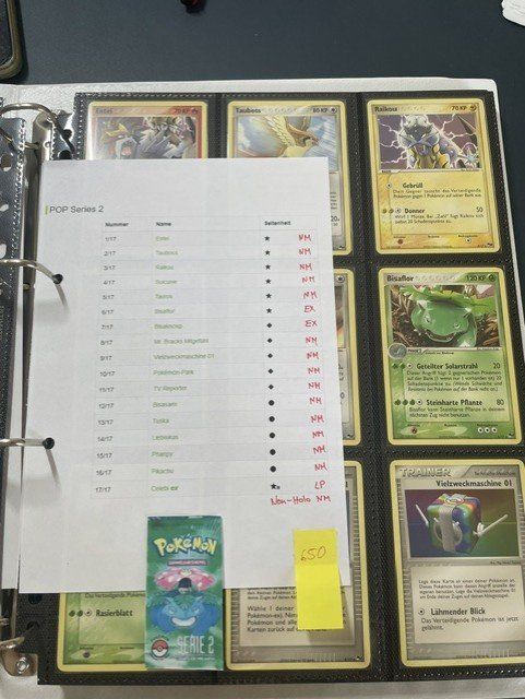 Pokémon Carte collezionabili: Pokemon Sammlung POP Series 1-9 Deutsch – Usato da Oftringen venduto da Aqualuz 1