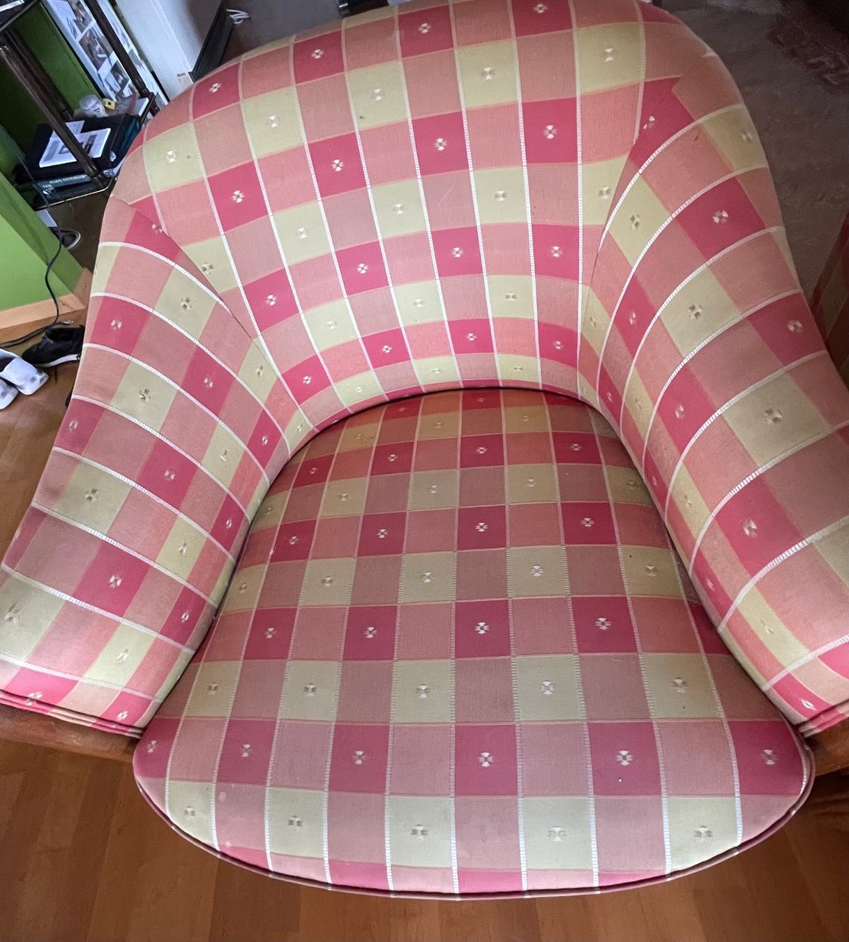 Poltrone: Fauteuils Sessel antik mit Designers Guild Stoff – Usato da Meilen venduto da Oman1 3