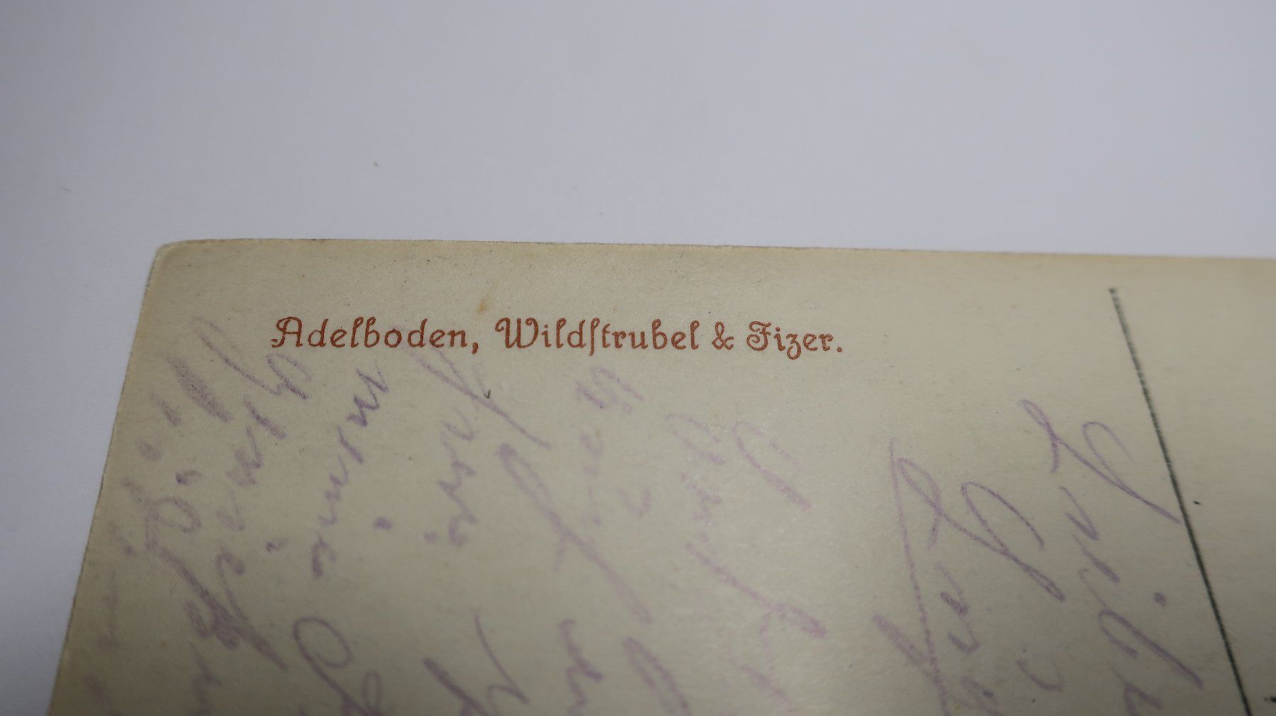Cartoline postali: Adelboden Wildfrubel & Fizer   1923 – Usato da Cormoret venduto da Pascalll2001 5