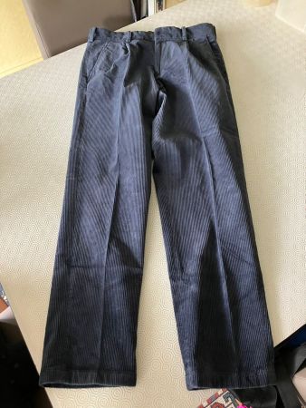 Pantaloni velluto grigio H&M tg.29