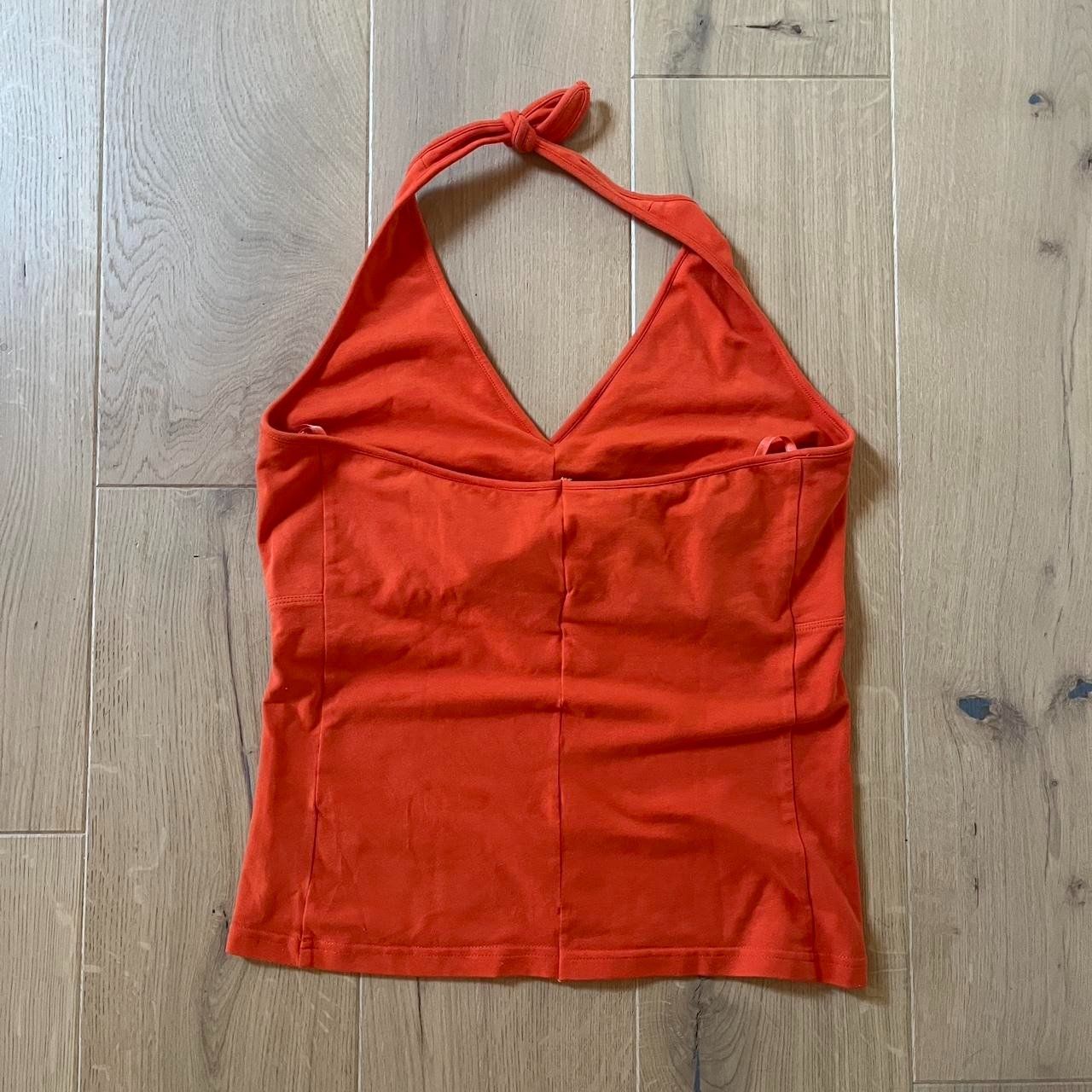 Tops: Orange halter top, Gr. M – Gebraucht aus Richterswil von sop_zwd9 2
