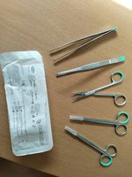 Chirurgie-Instrumente Set, Pinzetten, Scheren, Top Zustand