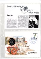 Costa Rica_1984_Münzbrief mit Beschreibung