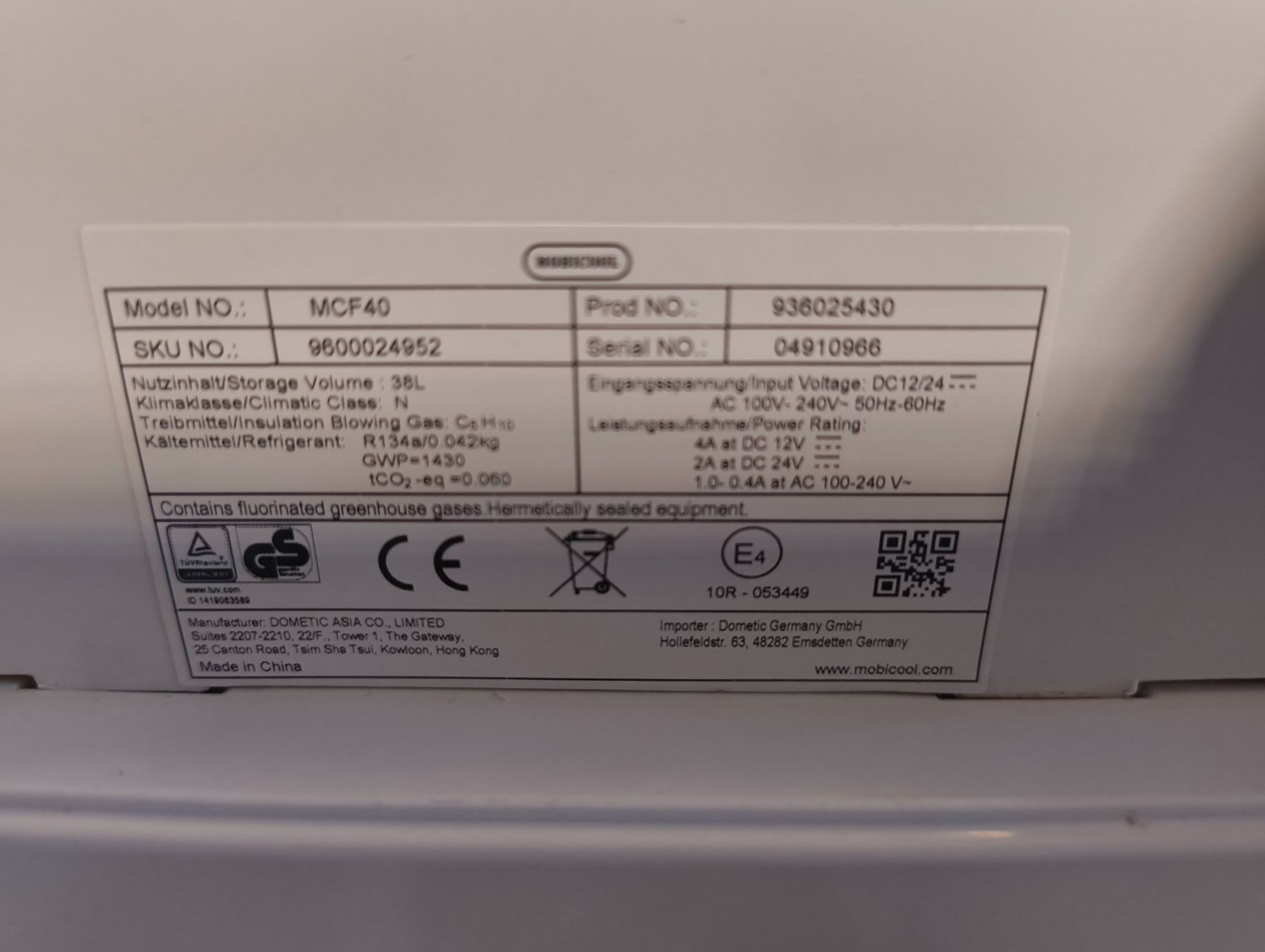 Mobicool Réfrigérateurs et refroidissement: Mobicool Kühlbox AC/DC Gebrauchter Zustand – D'occasion à St. Gallen par Kiwi888 6