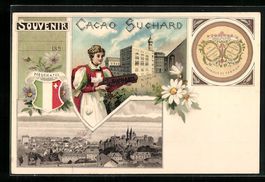 Litho Neuchatel, Cacao Suchard, Marque d