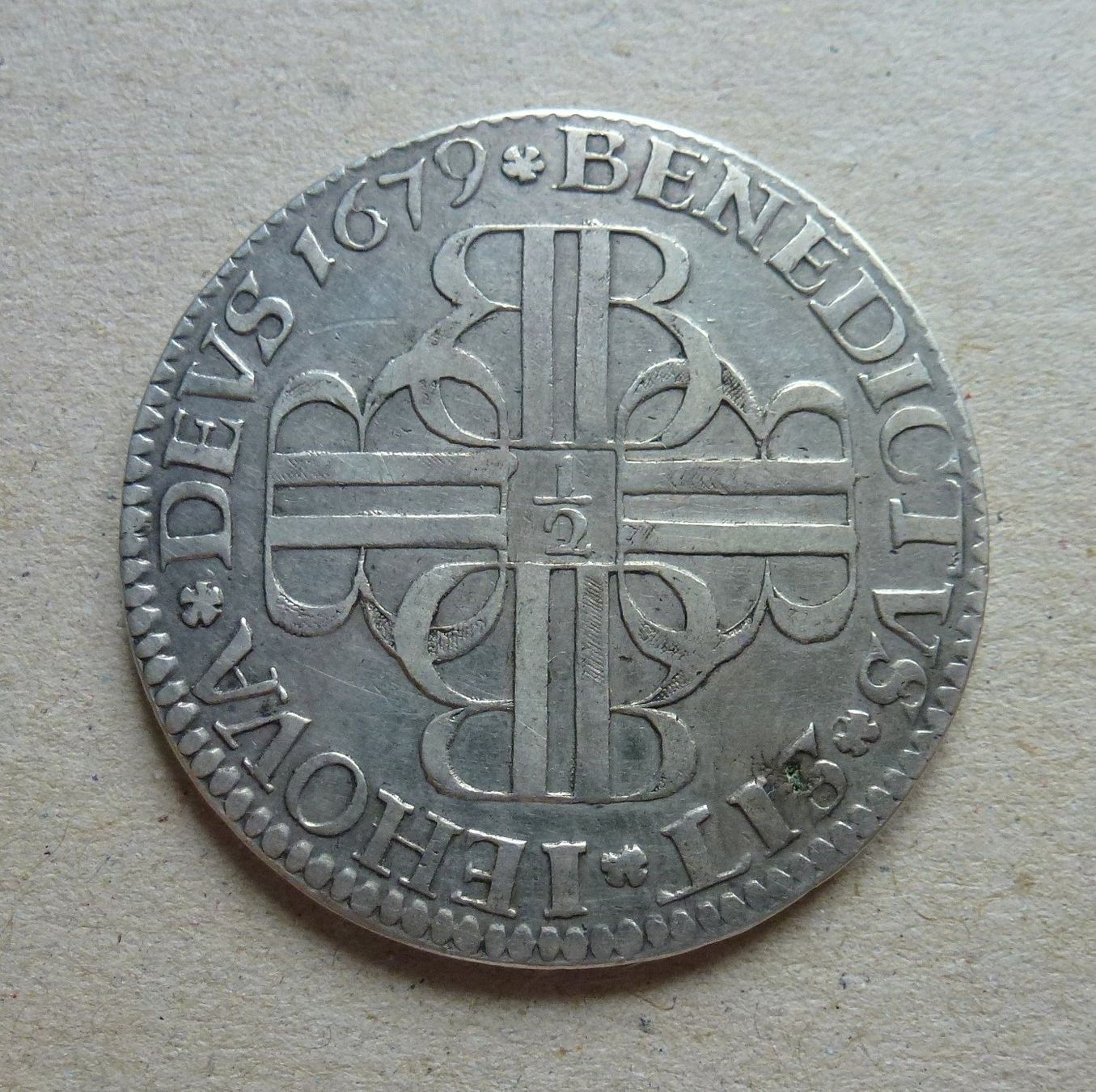 Toutes les monnaies: Bern ++ 1/2 Taler 1679 – D'occasion à Walkringen par Casablanca777 1