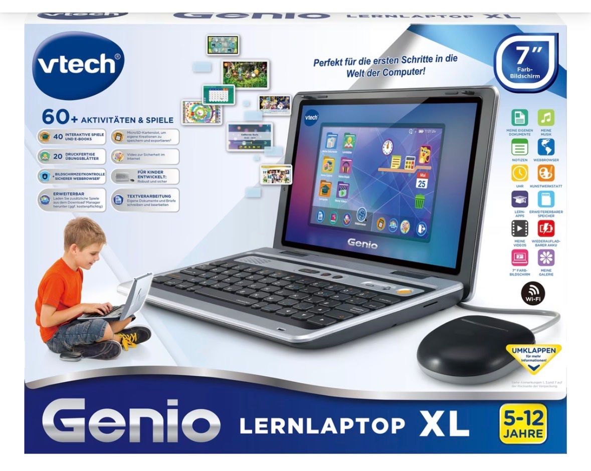 Vtech Spielzeuge: VTech Genio Lernlaptop XL – Gebraucht aus Bachenbülach von Elcomaster 2