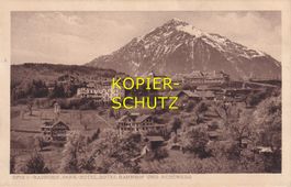 Spiez - Bahnhof, Park-Hotel Bahnhof und Schönegg /bb