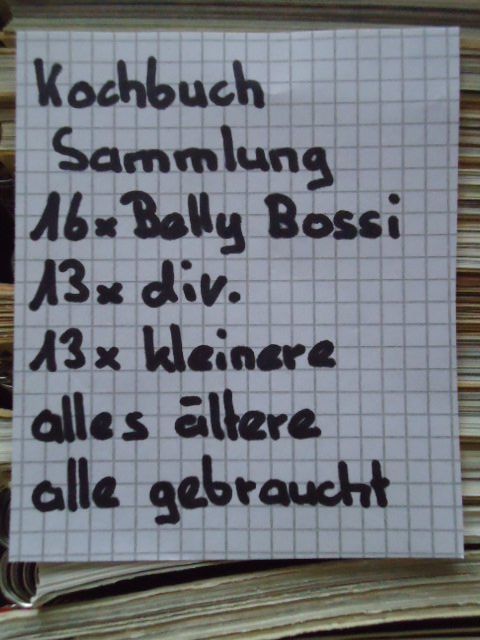 Libri: Riesenlot alte Kochbücher – Usato da Stein AR venduto da dylesi 9