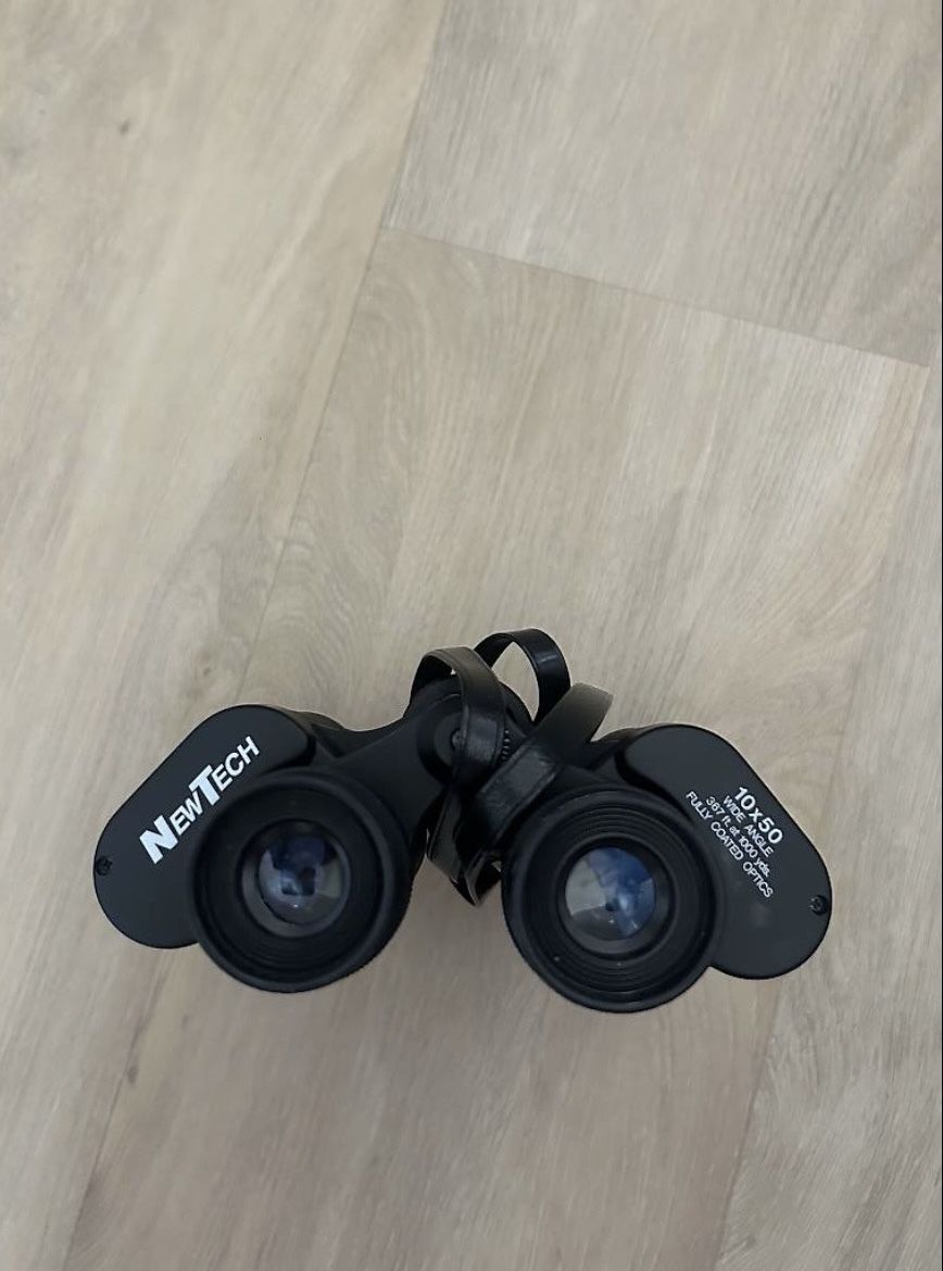 Feldstecher: Fernglas Binoculars NewTech 10x50 – Gebraucht aus Melchnau von Robilu6