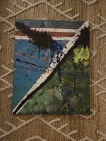 Abstraktes Kunstwerk, Original Gemälde, Leinwandbild!