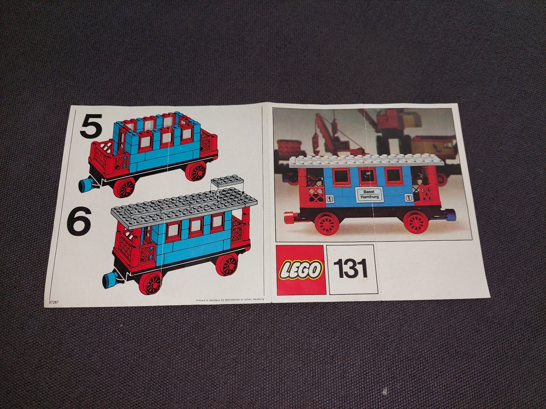 Lego Kit di costruzioni: Lego Nr. 131 nur Bauanleitung – Usato da Altenrhein venduto da schalumpfi